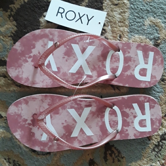 7x*Host Pick*Roxy adorable flip flop sandals - Picture 5 of 16